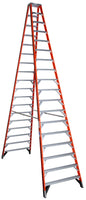 Werner T7400 Series Twin Fiberglass Stepladder (Type 1AA) - American Ladders & Scaffolds