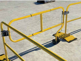 Wheeled Adjustable Guardrail Gate and Latch Kit CALL FOR PRICING - American Ladders & Scaffolds