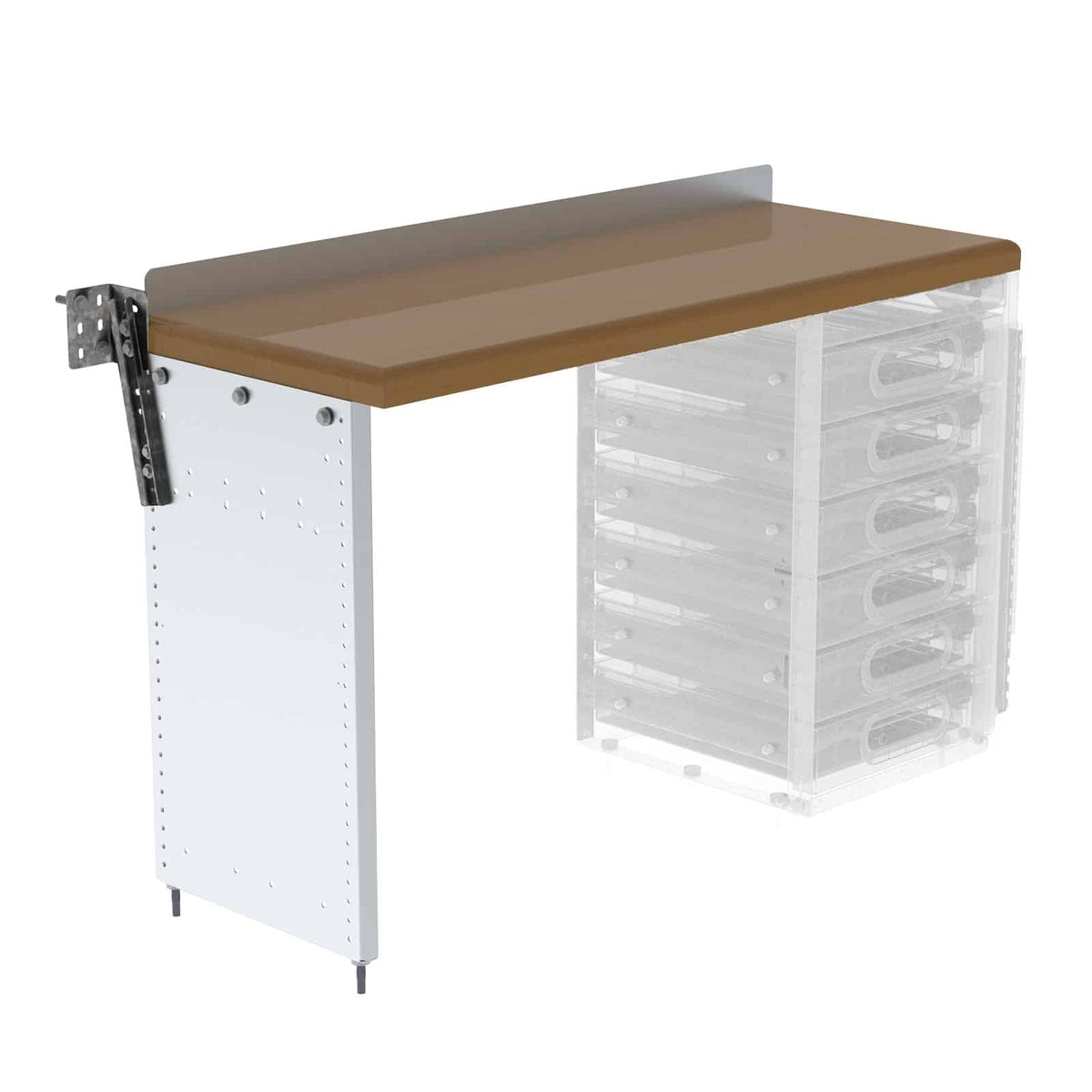 Workbench, aluminum w/hardwood top | American Ladders & Scaffolds