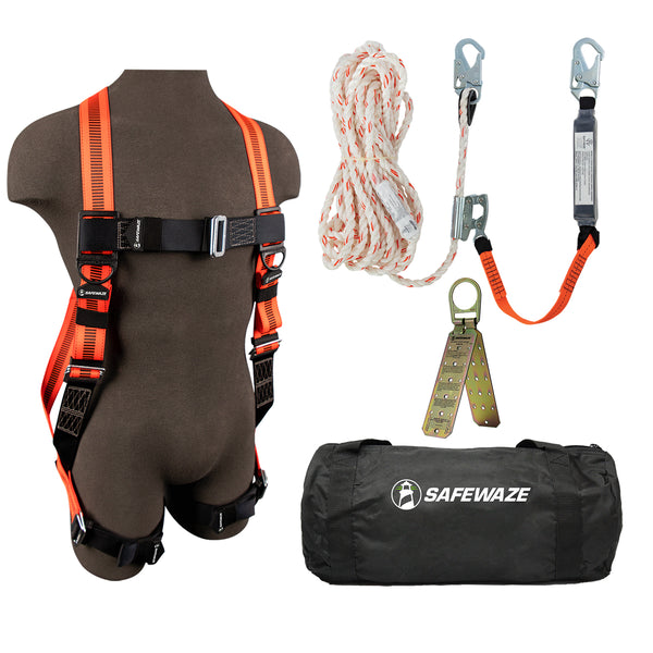 V-Line Bag Roof Kit: FS99280-E Harness, 018-7005 VLL, FS870 Anchor, FS8150 Bag