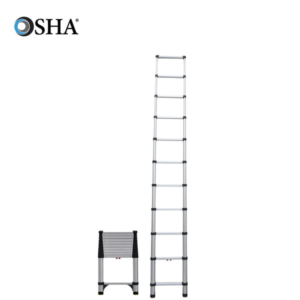 Telesteps 18/ 16 FT REACH PROFESSIONAL WIDE STEP TELESCOPING EXTENSION LADDER