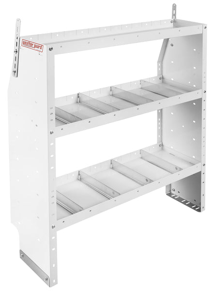 Adjustable 3 Shelf Unit, 42 in x 44 in x 13-1/2 in