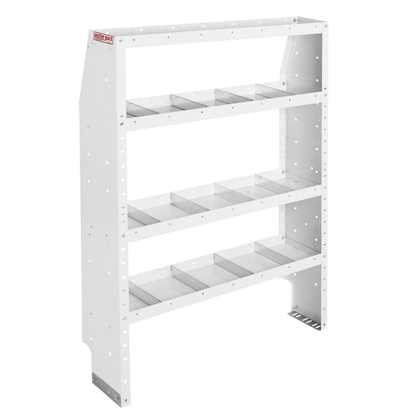 Adjustable 4 Shelf Unit, 42 in x 60 in x 13-1/2 in
