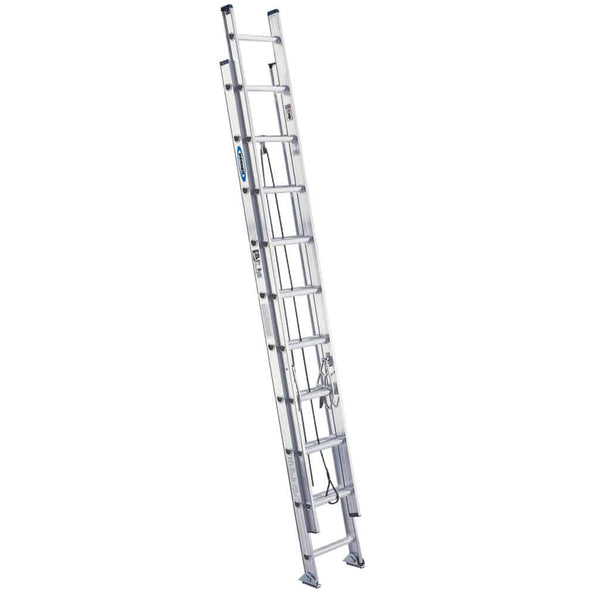 LOUISVILLE LADDER 60-FOOT ALUMINUM EXTENSION LADDER, TYPE I, 250-POUND –  American Ladders & Scaffolds