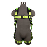 Safewaze PRO+ Full Body Harness: 1D, QC Chest, TB Legs
