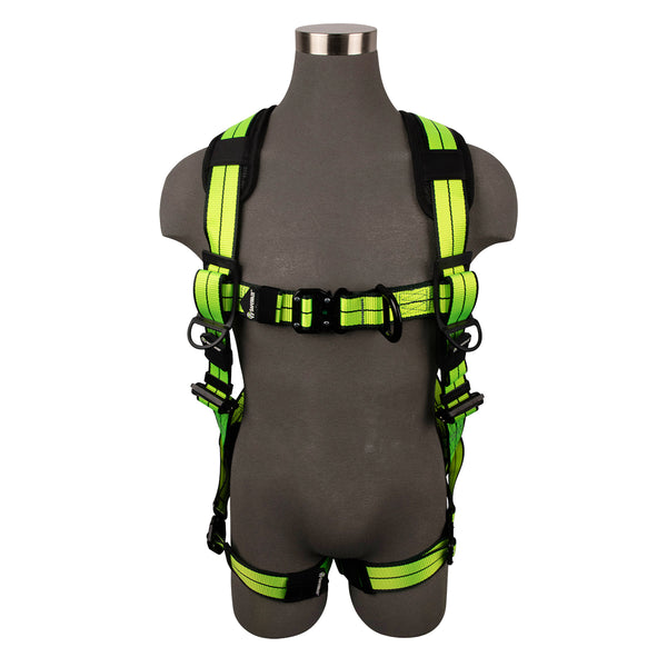 Safewaze PRO+ Full Body Harness: 1D, QC Chest, FD, QC Legs