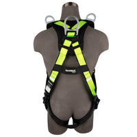 Safewaze PRO Full Body Retrieval Harness: 1D, Shoulder D, MB Chest, TB Legs