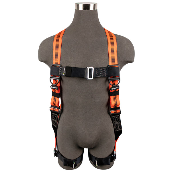 Safewaze V-Line Full Body Harness: Universal. 1D, MB Chest, MB Legs