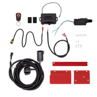 MODEL PS8003 RKE KIT, HITCH WIRE HARNESS, SADDLE BOX, RED