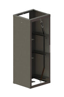 3-Tank Rack, 2-30 lb, 1-50 lb, 14.53w x 37.15h x 12.90d, Gray