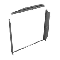 Steel Partition Mounting Kit, Gray, Mid Roof, Transit