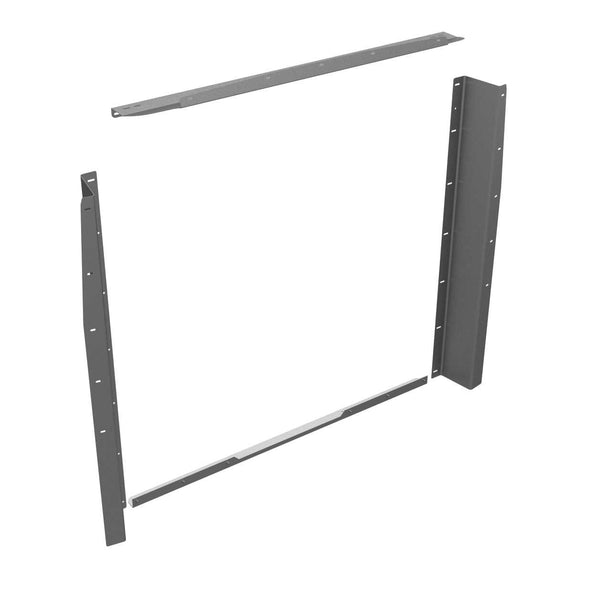 Steel Partition Mounting Kit, Gray, ProMaster