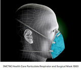 3M™ Health Care Particulate Respirator and Surgical Mask 1860, N95 20 EA/BOX