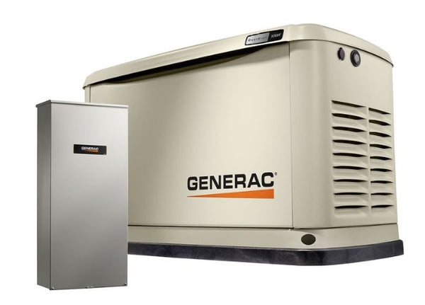 GENERAC POWER SYSTEMS (GPS) 7172 10/9 KW AIR COOLED STANDBY GENERATOR ALUM. ENCLOSURE