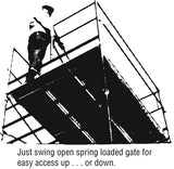 Swing Gate End Panel